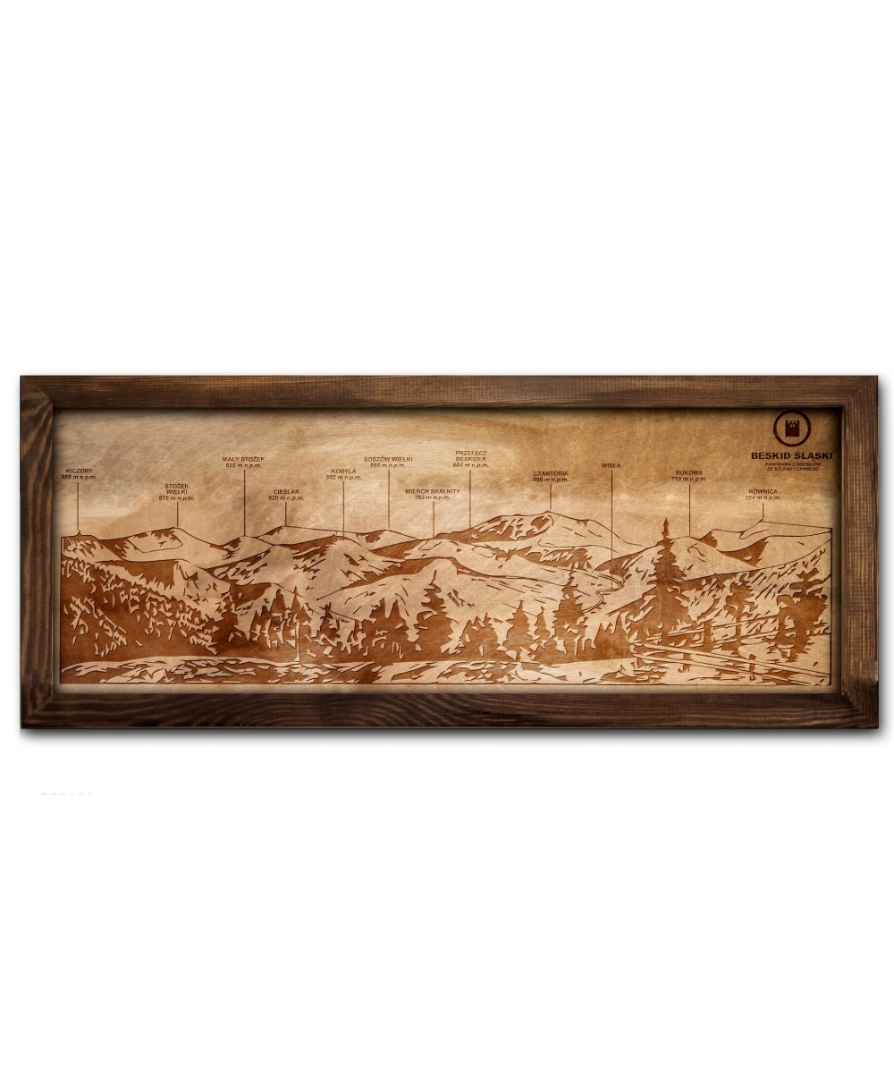 Wooden Mountain Panorama | Boscohome | Handmade in Poland