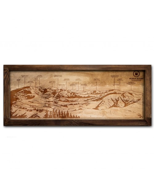 Wooden Mountain Panorama | Boscohome | Handmade in Poland