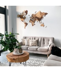 Wooden World Map | Boscohome | Made in Poland