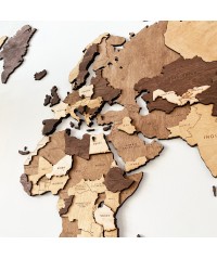 Wooden World Map | Boscohome | Made in Poland