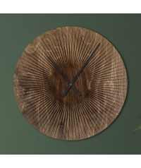 drewniany zegar promień