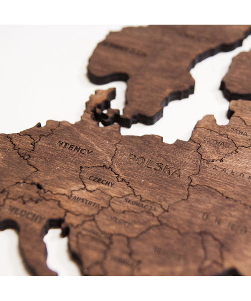 Wooden World Map | Boscohome | Customize