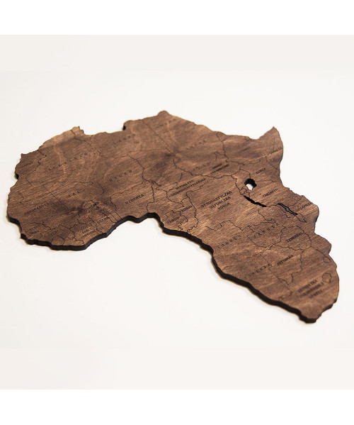 Wooden World Map | Boscohome | Customize