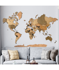Wooden World Map | Boscohome |  Konfigurator