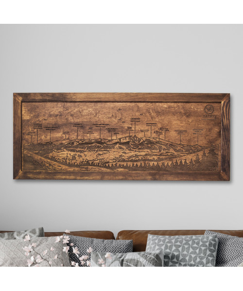 Wooden Mountain Panorama | Boscohome | Handmade in Europe