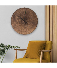 Drewniany zegar na ścianę | boscohome | dodatki do wnętrz