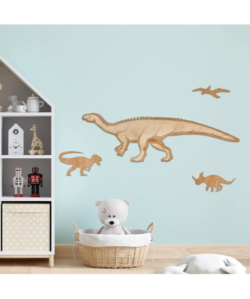 Wooden Triceratops Dinosaurs | Boscohome | Made in Poland