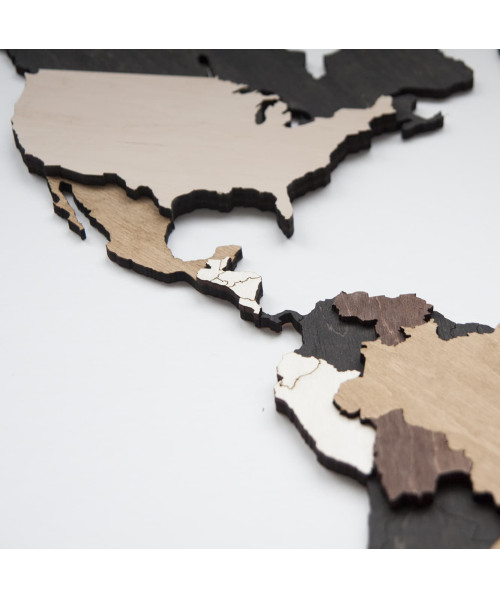 3D Wooden World Map | Boscohome | Customize