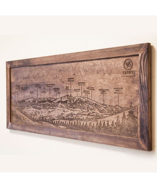 Wooden Mountain Panorama | Boscohome | Handmade in Europe