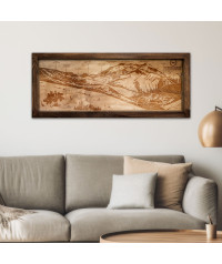 The Wooden Mountain Panorama | Boscohome | Handmade in Poland