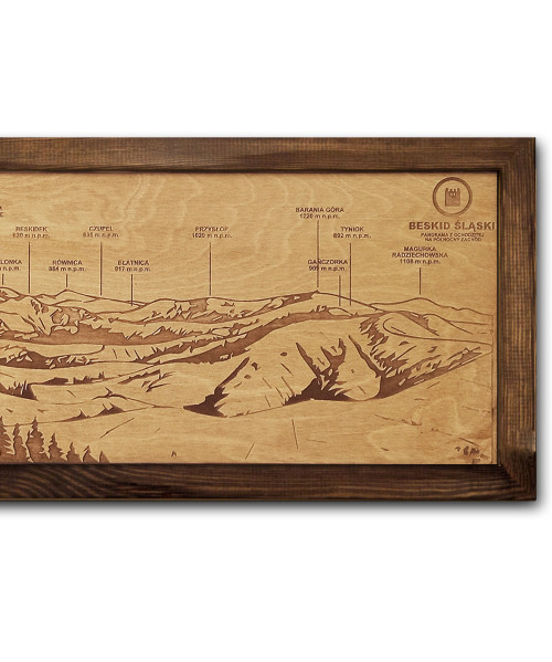 Wooden Mountain Panorama | Boscohome | Handmade in Poland