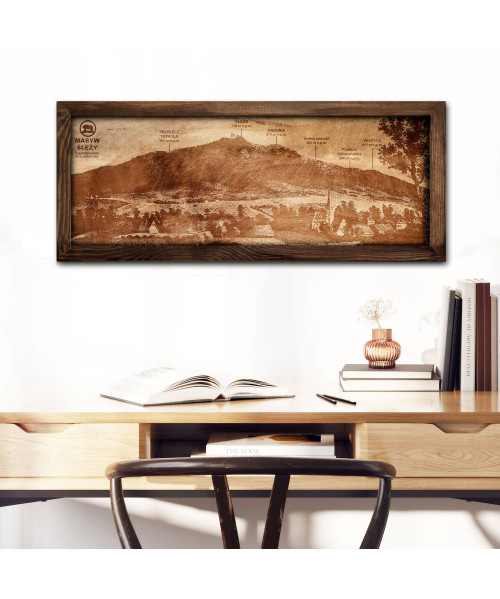 Wooden Mountain Panorama | Boscohome | Handmade in Europe