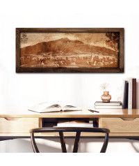 Wooden Mountain Panorama | Boscohome | Handmade in Europe